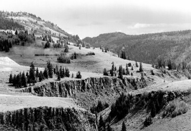 Fotografia zatytułowany „Chama Train” autorstwa Jim Williams, Oryginalna praca, Fotografia filmowa