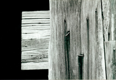 Photography titled "rustic fence" by Jim Williams, Original Artwork, Analog photography