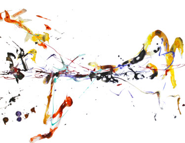 Картина под названием "SKETCH#392" - Jim Williams, Подлинное произведение искусства, Чернила