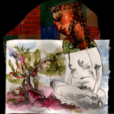 Collages intitolato "VD1" da Jim Williams, Opera d'arte originale, Collages