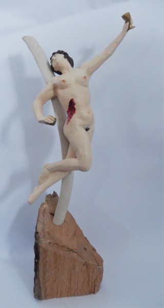 Sculpture titled "To the Women Who Kn…" by Jim Fischer, Original Artwork, Mixed Media