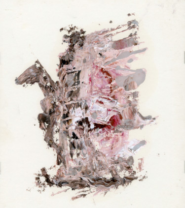Pittura intitolato "Fourth Horse of the…" da Jim Fischer, Opera d'arte originale, Olio
