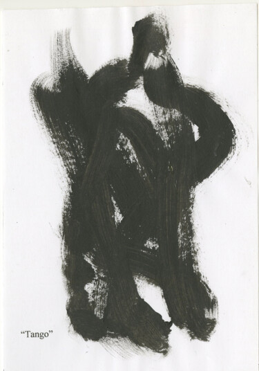 Malarstwo zatytułowany „Tango I” autorstwa Jim Fischer, Oryginalna praca, Olej