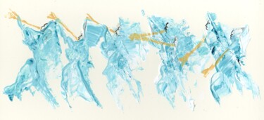 Ζωγραφική με τίτλο "Seven Angels of Rev…" από Jim Fischer, Αυθεντικά έργα τέχνης, Ακρυλικό