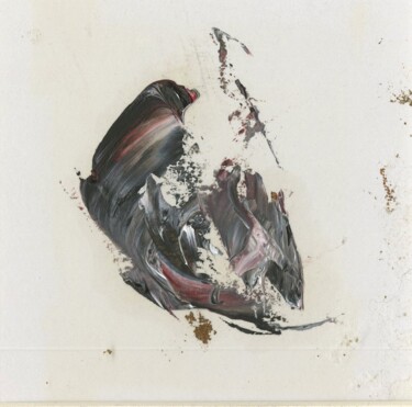 Peinture intitulée "Red-winged Blackbird" par Jim Fischer, Œuvre d'art originale, Huile