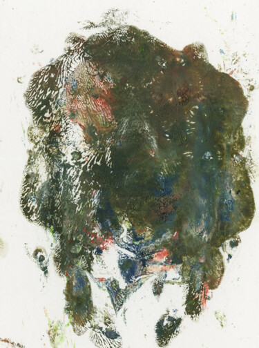Картина под названием "The Wolf (full titl…" - Jim Fischer, Подлинное произведение искусства, Масло