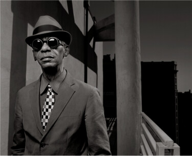 Photographie intitulée "Roscoe Mitchell, 20…" par Jimmy Katz, Œuvre d'art originale, Photographie argentique