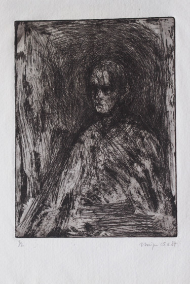 Printmaking titled "sans titre" by Hashpa, Original Artwork, Etching