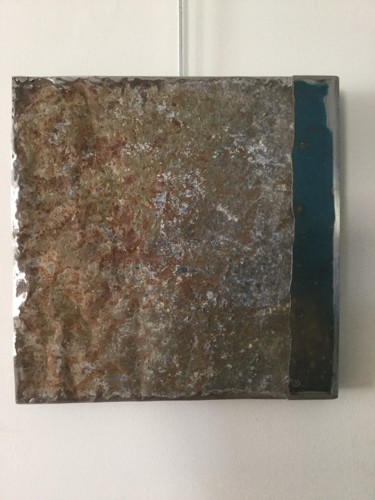 Sculpture titled "Spirit Of Blue #art…" by Jip L., Original Artwork, Metals Mounted on Metal