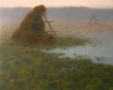 Pintura titulada "Atmospheric Low fro…" por Miroslav Jiránek, Obra de arte original