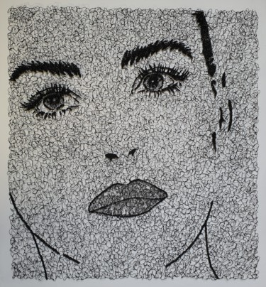 "Monica" başlıklı Heykel Jean-Alain Clerdan tarafından, Orijinal sanat, Tel