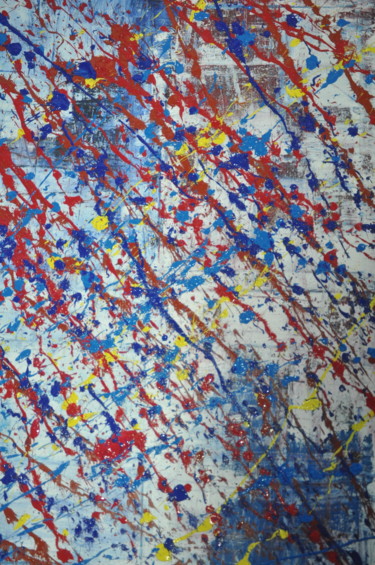 Pittura intitolato "TM20200224" da Jean-Jacques Minardi (Ipo), Opera d'arte originale, Acrilico Montato su Telaio per barell…
