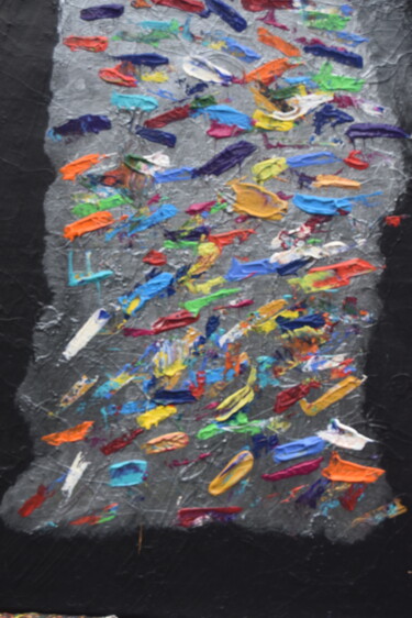 Картина под названием "Together" - Jean-Jacques Minardi (Ipo), Подлинное произведение искусства, Акрил Установлен на Деревян…