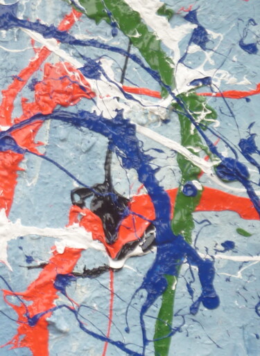 Картина под названием "P1030762" - Jean-Jacques Minardi (Ipo), Подлинное произведение искусства, Акрил Установлен на Деревян…