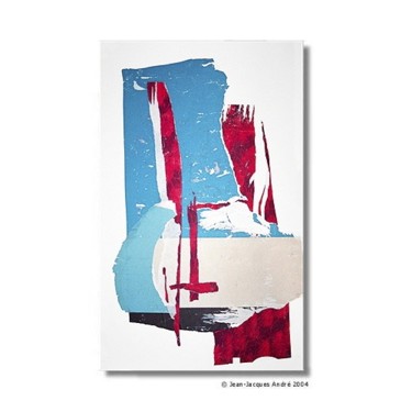 Collages intitulée "R1/007" par Jean-Jacques Andre, Œuvre d'art originale, Collages