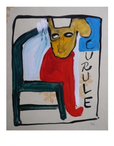 Painting titled "curcule" by Jean-Jacques Corriger, Original Artwork