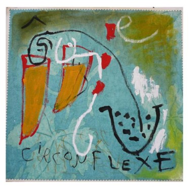 Peinture intitulée "circonflexe" par Jean-Jacques Corriger, Œuvre d'art originale