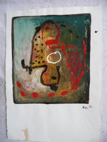 Painting titled "sans titre" by Jean-Jacques Corriger, Original Artwork