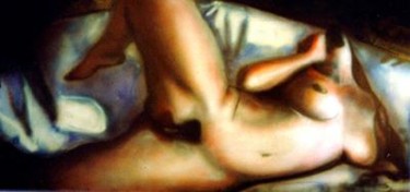 Painting titled "Desnudo 7" by Jjfez, Original Artwork