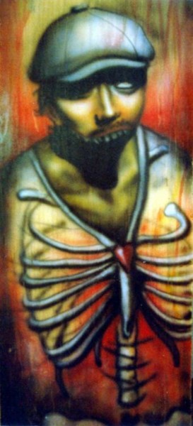 Painting titled "podrido" by Jjfez, Original Artwork
