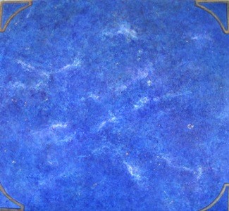 Peinture intitulée "Lapis Lazuli pierre…" par Josette Francois, Œuvre d'art originale