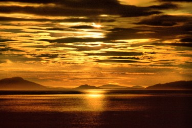 Photographie intitulée "SUNSET ON ISLE OF S…" par Jean-Jacques Massou, Œuvre d'art originale, Photographie argentique