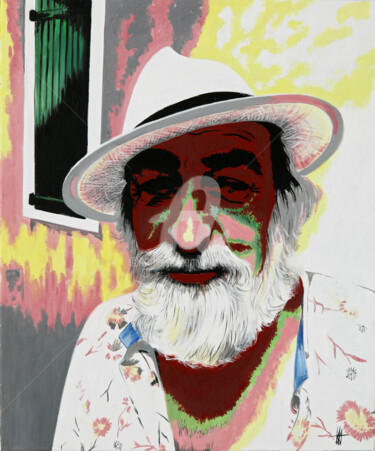 Mathieu d'Aguillon Peinture intitulée "Mathieu d'Aguillon" par Jean-Jacques Venturini, Œuvre d'art originale, Huile