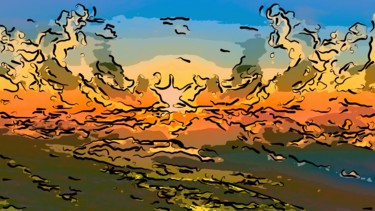 Digital Arts titled "Approaching Storm" by Jack Cash Jr, Original Artwork