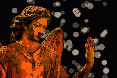 Arte digitale intitolato "Archangel Michael" da Jack Cash Jr, Opera d'arte originale, Pittura digitale