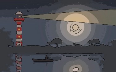 数字艺术 标题为“Night Fishing” 由Jack Cash Jr, 原创艺术品, 数字油画
