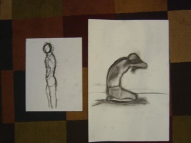 Drawing titled "Sad man" by Jake Kidney, Original Artwork