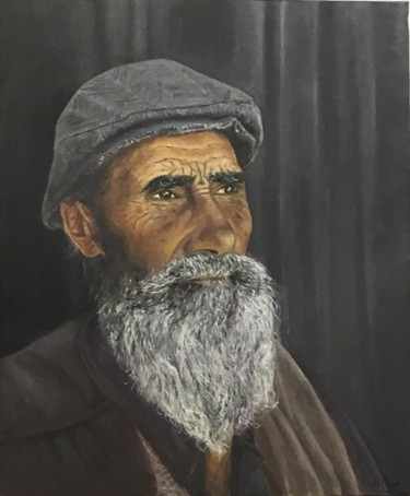 Painting titled "Ocaso" by Jl. Margrà, Original Artwork, Oil