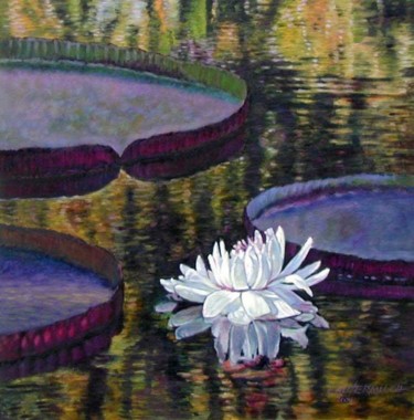 Ripples and Sunlight Картина под названием "Ripples and Sunlight" - John Lautermilch, Подлинное произведение искусства, Масло