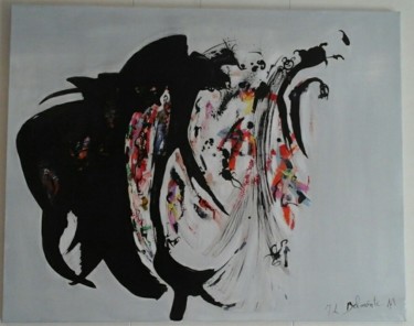 Painting titled "Polichinelle" by Jean Louis Belmonte, Original Artwork, Ink