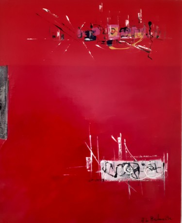 Peinture intitulée "Mer Rouge" par Jean Louis Belmonte, Œuvre d'art originale, Acrylique
