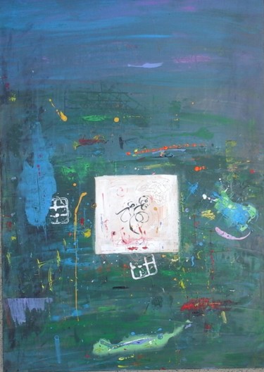 Pirate Peinture intitulée "Pirate" par Jean Louis Belmonte, Œuvre d'art originale, Acrylique