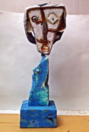 Sculpture intitulée "cri-de-cole-re.jpg" par Jean-Louis Brunati, Œuvre d'art originale
