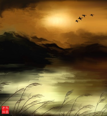 数字艺术 标题为“风景” 由Changli Ma, 原创艺术品