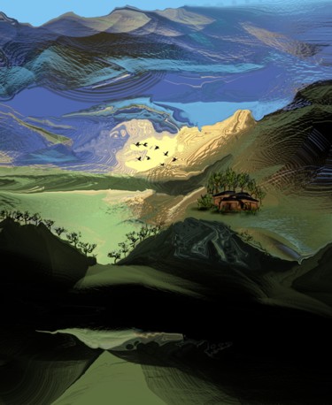 Digital Arts με τίτλο "风景" από Changli Ma, Αυθεντικά έργα τέχνης, Ψηφιακή φωτογραφία