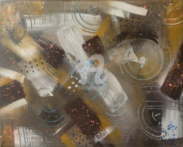 Картина под названием "Tiempo" - Jésica M. Ulla "Jlla", Подлинное произведение искусства, Акрил