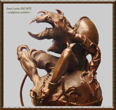 Sculpture titled "P2.jpg" by Jean Louis Ricaud, Original Artwork, Ceramics