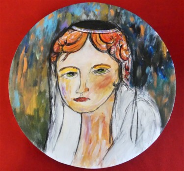 Painting titled "Nina" by Jean-Marc Zabouri, Original Artwork