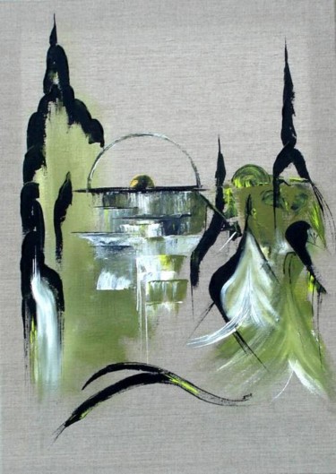 Peinture intitulée "Pondichéry." par Jean-Marc Zabouri, Œuvre d'art originale