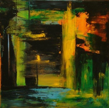 Peinture intitulée "Midnight Express." par Jean-Marc Zabouri, Œuvre d'art originale
