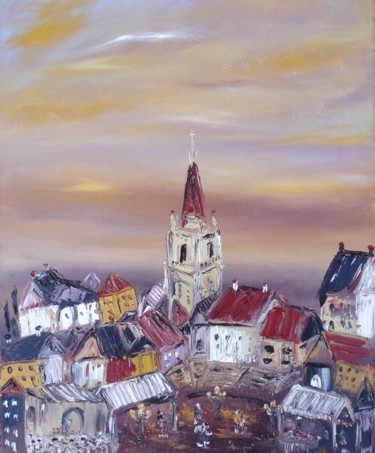 Painting titled "Oublié du monde" by Jean-Marc Zabouri, Original Artwork