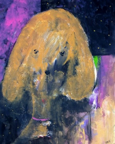 Peinture intitulée "La peluche oubliée" par Jean-Marc Zabouri, Œuvre d'art originale