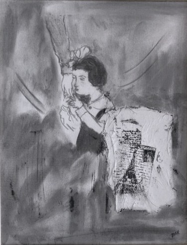 Peinture intitulée "Elle n'avait pas hu…" par Jean-Marc Zabouri, Œuvre d'art originale