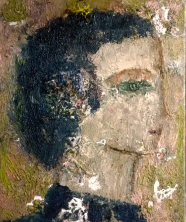 Painting titled "Adam" by Jean-Marc Zabouri, Original Artwork