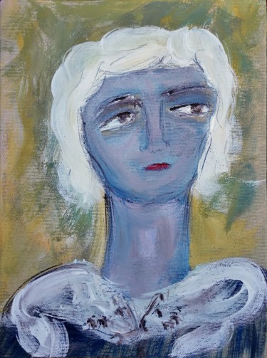 Painting titled "Henriette" by Jean-Marc Zabouri, Original Artwork