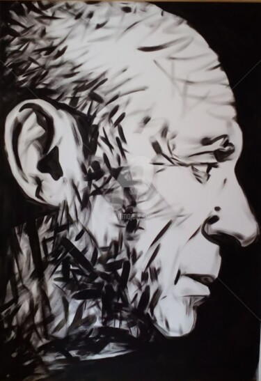 Pintura titulada "Picasso" por Jean-Michel Desterke, Obra de arte original, Acrílico